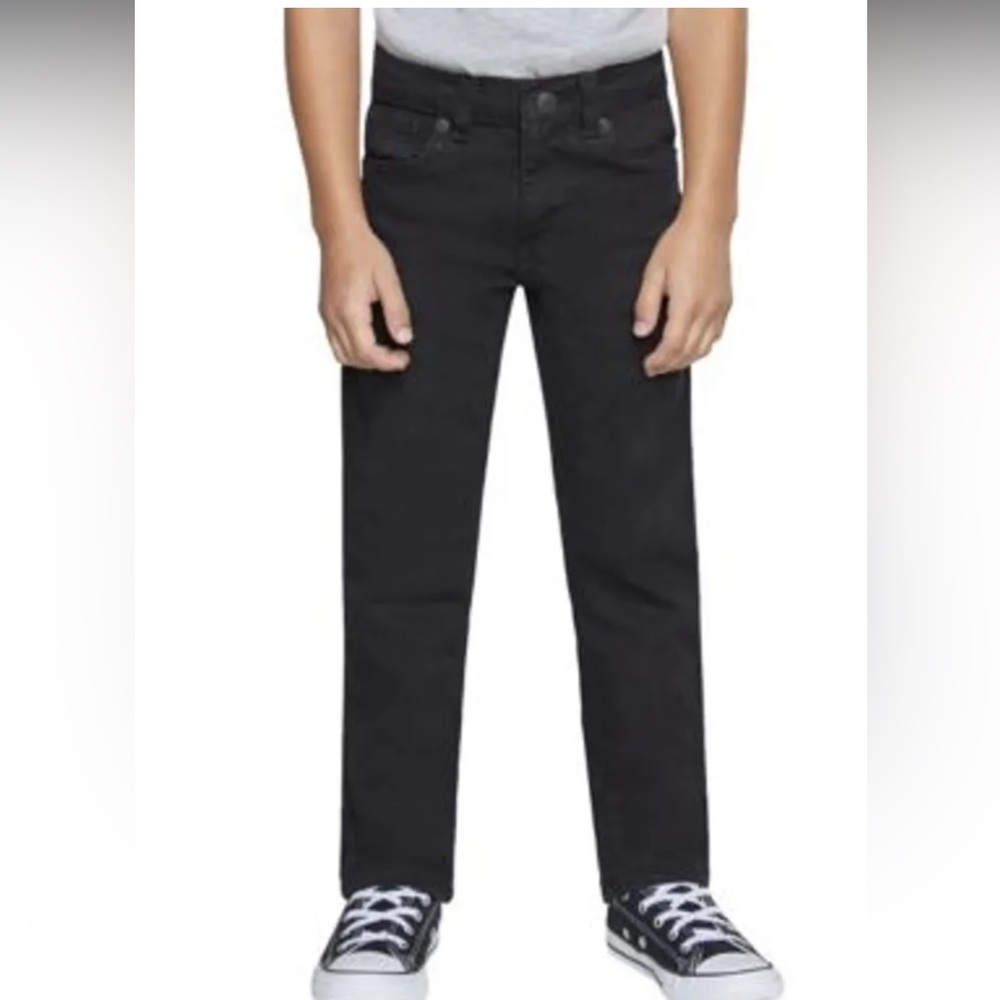NWT Levi’s 511 slim stretch black boys jeans size 12  (or 26)